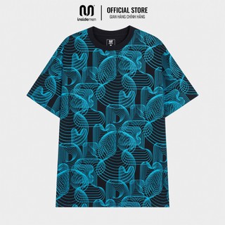Áo Thun Nam Form Rộng INSIDEMEN Unisex Nam Nữ Local Brand Thời Trang Đường Phố Kiểu Dáng Năng Động ITS026S3