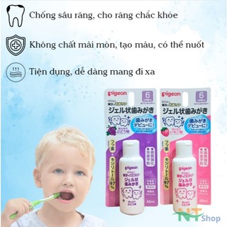 {Hàng Chính Hãng} Gel Đánh Răng Nhật Bản Dành Cho Bé - Chăm Sóc Răng Miệng Toàn Diện