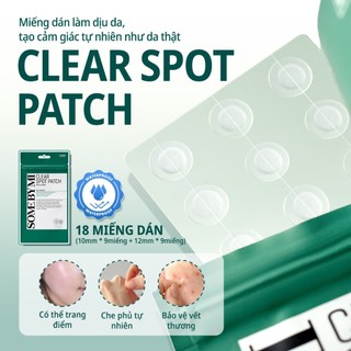 Miếng Dán Giảm Mụn Some By Mi Clear Spot Patch (Set 18 miếng)