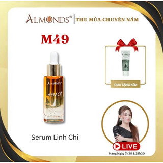 Serum bào tử linh chi trong bộ mao mạch almonds