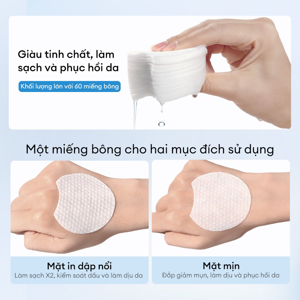 [HÀNG THANH LÝ] FOCALSKIN Toner Pad Tẩy Tế Bào Chết BHA / SALICYLIC ACID Lành Tính Kiềm Dầu Giảm Mụn | Hộp 60M | BigBuy360 - bigbuy360.vn