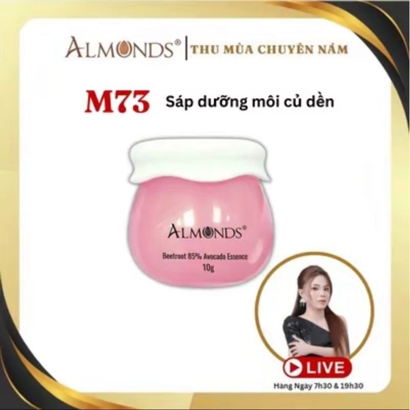 SÁP MÔI CỦ DỀN ALMONDS