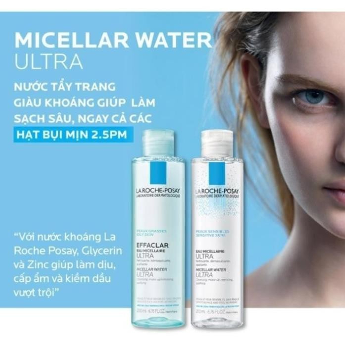 Nước Tẩy Trang La Roche Posay Purifying Micellar Water, Cho Da Dầu Và Da Nhạy Cảm 400ML | BigBuy360 - bigbuy360.vn