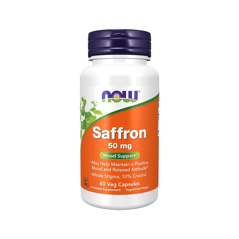 Hỗ Trợ Giả m Câ n, Nâng Cao Chất Lượng Giấc Ngủ NOW SAFFRON 50MG 60 VIÊN