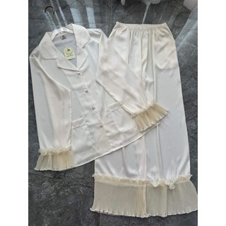 PIJAMA LỤA LATIN CAO CẤP - 2CE - FREESIZE 45-65KG