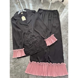PIJAMA LỤA LATIN CAO CẤP - 2CE - FREESIZE 45-65KG