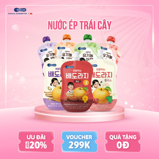 Nước ép trái cây cho bé BeBecook nhiều hương vị dạng túi tiện lợi 100ml