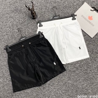 Quần Short Gió Đùi Nam Nữ Thêu Ngựa Cao Bồi Chất Gió Cao Cấp Túi Sâu