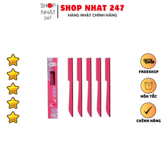 [Hỏa Tốc HN] Set 5 dao cạo lông mày KAI nội địa Nhật Bản
