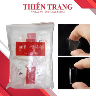 Móng tip tre - Móng nối trúc đắp gel đắp bột - móng tip tre nối móng bao chuẩn form