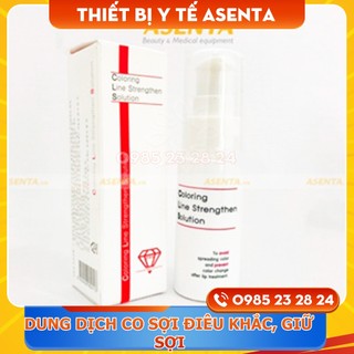 Dung dịch co sợi điêu khắc, giữ sợi, khóa màu chống loang Hàn Quốc