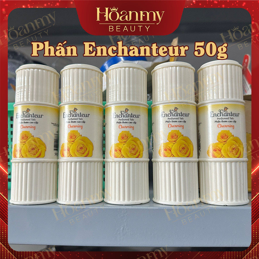Phấn thơm cao cấp Enchanteur Charming 50g