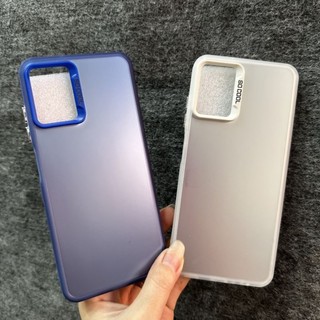 Case ốp lưng Samsung A02S / A03S viền dẻo màu lưng cứng nhám mờ chống bám bụi bảo vệ camera