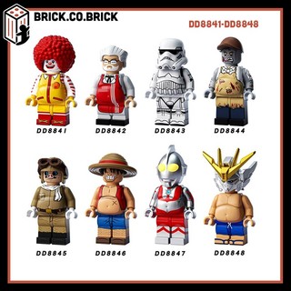 Nhân vật hóa trang Đồ chơi Lắp ráp Luffy Bụng Bự Chú Hề Bụng Bự Mô hình Siêu Nhân Điện Quang Bụng Bự Gundam Bụng Bự