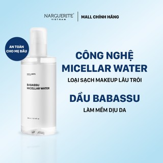Nước tẩy trang Babassu làm sạch sâu Narguerite 300ml