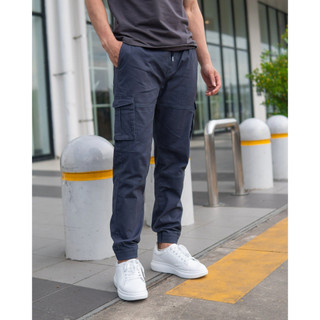Quần Jogger Nam Kaki H2T Hai Túi Hộp Lớn Tạo Sự Khỏe Khoắn, Năng Động, Lưng Thun Phối Dây Rút, Ống Quần Bo Chun 0587