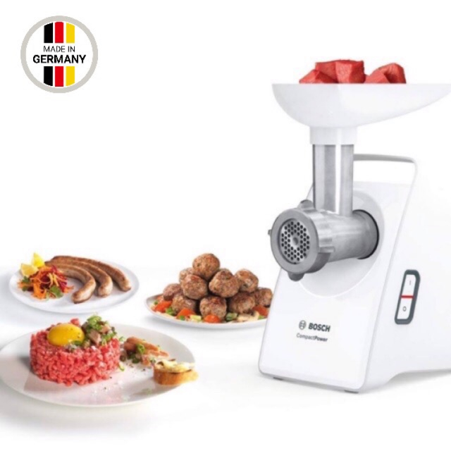Máy xay thịt cầm tay Bosch MFW3520W - Hàng chính hãng