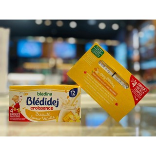 Sữa nước Bledina vị bich quy vani 12m date 10.2024