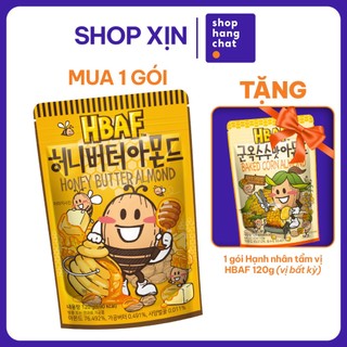 [MUA 1 GÓI 120G TẶNG 1 GÓI 120G NGÂU NHIÊN DATE T10] Hạt Hạnh Nhân Tẩm Vị Hàn Quốc HBAF Thơm Ngon Tiện Lợi Dinh Dưỡng