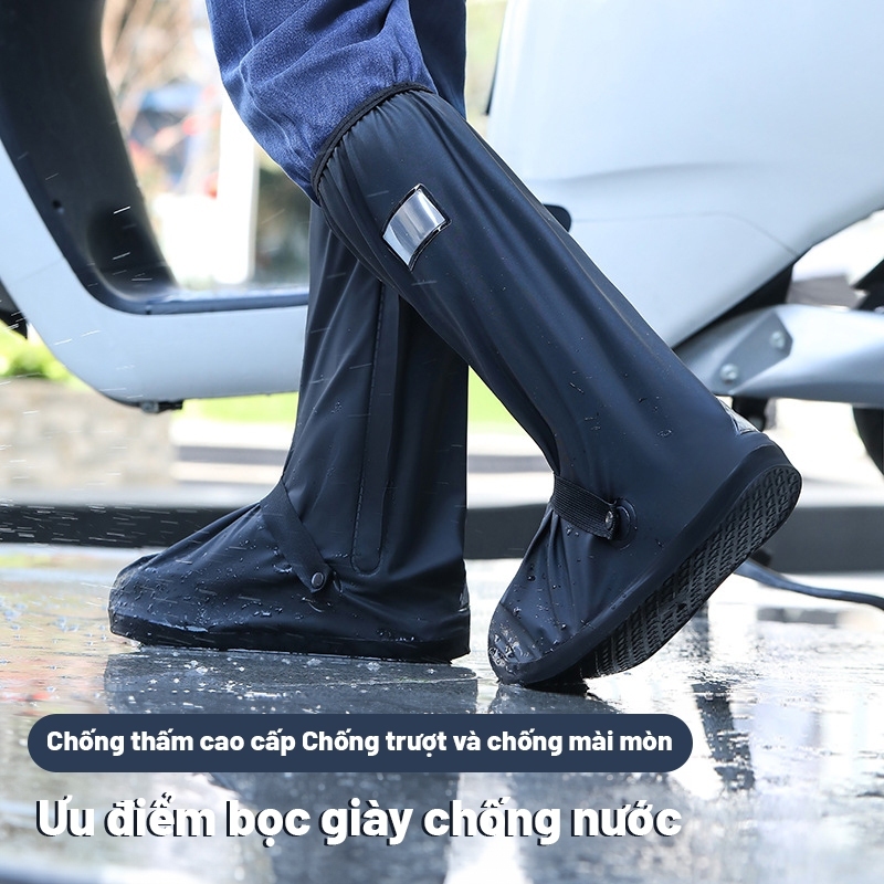 Giày đi mưa,ủng đi mưa,ủng lội nước Suki chất liệu PVC cao cấp dành cho cả Nam và Nữ