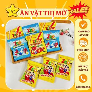 Kẹo dẻo Jelly Bibica vị mới cho các bé, kẹo chíp chíp, kẹo dẻo ngon