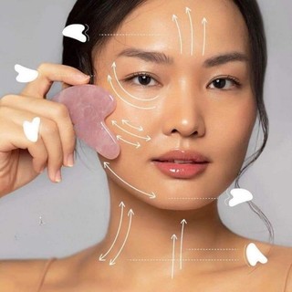cây lăn và đá massage thạch anh