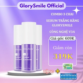  Serum Trắng Răng GLORYSMILE Công Nghệ V34 Mỹ An Toàn Không Ê Buốt Răng 30ml