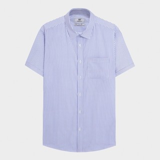 Áo sơ mi nam kẻ ngắn tay INSIDEMEN chất vải Bamboo từ sợi tre thiên nhiên mang đến sự thoáng mát, thấm hút tốt ISS041AZ