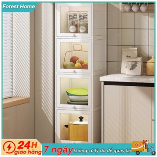 Kệ sách trưng bày tại nhà, kệ sách cao từ sàn đến trần chống bụi có khe cửa, tủ đựng đồ khe hẹp, giá để đồ bằng gỗ nguyê