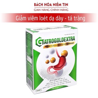 Gel giảm đau dạ dày GATROGOLD EXTRA - bảo vệ niêm mạc dạ dày, giảm viêm loét dạ dày tá tràng, trào ngược hiệu quả