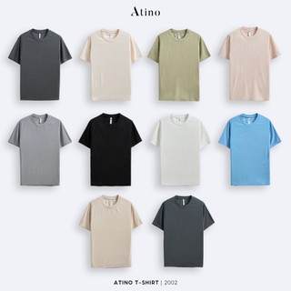 Áo Thun Cộc Tay Trơn ATINO chất liệu Cotton Cao Cấp Hàn Quốc form Regular AP10.2002