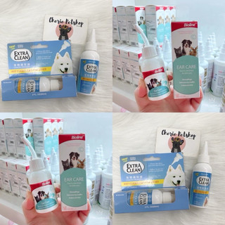 Nước Rửa Vệ sinh Tai Cho Chó Mèo Ear Care Bioline 50ml / Extra Clean 60ml