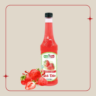 Siro Dâu Mama Rosa Strawberry Syrup 700ml