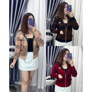 Khoác Len Dệt Kim Quảng Châu [ Len Cao Cấp ] - Khoác Len Co Dãn Tốt - Áo Khoác Len Thấm Hút Mồ Hôi Tốt