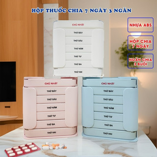 Hộp chia thuốc 7 ngày. 4 ngăn tiện dụng Tashuan TS-5317