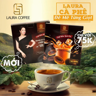   5 GÓI DÙNG THỬ  Cà Phê Nhật Kim Anh Cà Phê Hòa Tan Laura Coffee_Hàng Chính Hãng 
