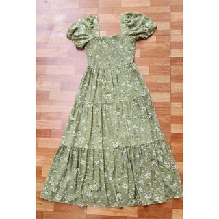 Đầm vintage hoa nhí