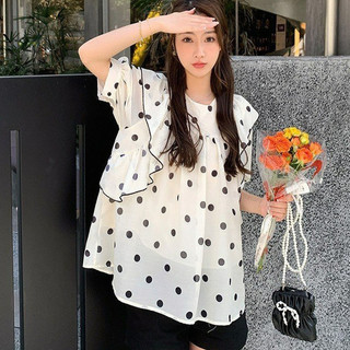 áo bầu xinh, Áo bầu babydoll cổ vuông siêu hót