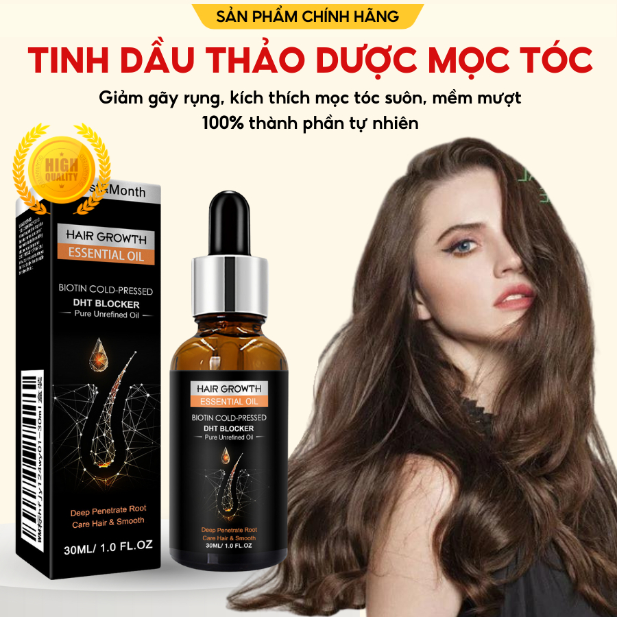 Serum Tinh Chất Mọc Tóc Giảm Gàu, Tinh Chất Kích Thích Mọc Tóc Ngừa Nấm Ngứa , Bảo Vệ Tóc Chắc Khoẻ.