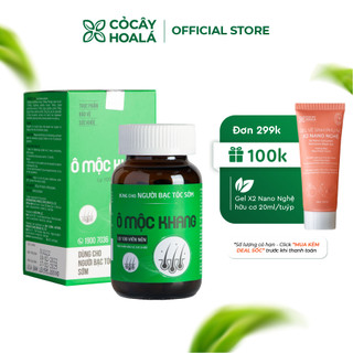 Viên Hà thủ ô Ô Mộc Khang - giảm tóc bạc, kích thích mọc tóc - Trọng lượng 200g