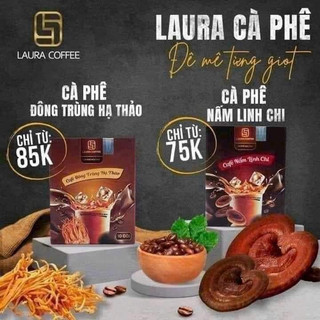 1 gói dùng thử cà phê đông trùng hạ thảo - nấm linh chi laura sunshine cà phê nhật kim anh