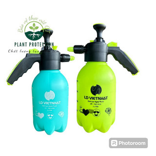 Bình xịt Tưới cây, phun thuốc 2L LD nhật việt có nút xả khí siêu bền