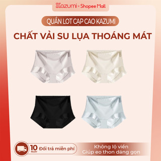 Quần Lót Thun Lạnh KAZUMI, Quần Chip Nữ Không Viền Có Lỗ Thông Hơi Chất Vải Su Lụa Thoáng Mát A36