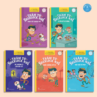 Bộ sách - thám tử sherlock nhí - bìa mềm