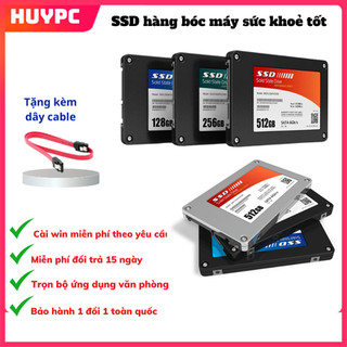Ổ cứng ssd 2.5 cũ 120g 240g 256g 512g hàng bóc máy sức khỏe tốt + cài win miễn phí