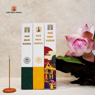  Bộ ba sản phẩm nhang Hương Thảo An Nhiên - Thảo Mộc An Lành - Hương Bài