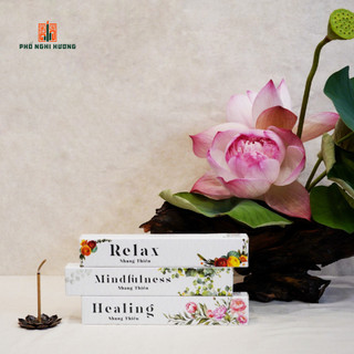  Ba sản phẩm nhang thiền Healing - Relax - Mindfulness từ 100% thảo mộc tự nhiên