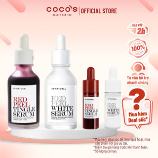Tinh Chất So Natural Red Peel, Tinh Chất Tẩy Da Chết, Tinh Chất Dưỡng Sáng 11ml/35ml