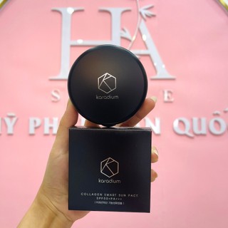Phấn Phủ Karadium Collagen Two Way Cake – Mỏng Mịn & Dưỡng Ẩm