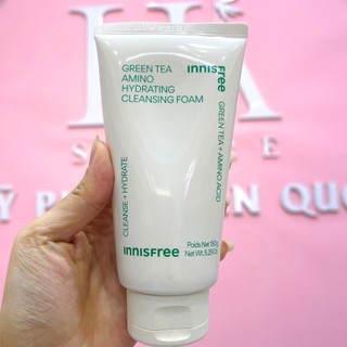 [Auth-Video Thật] Sữa Rửa Mặt Trà Xanh Innisfree Green Tea Foam Cleanser 150ml - Mẫu Mới